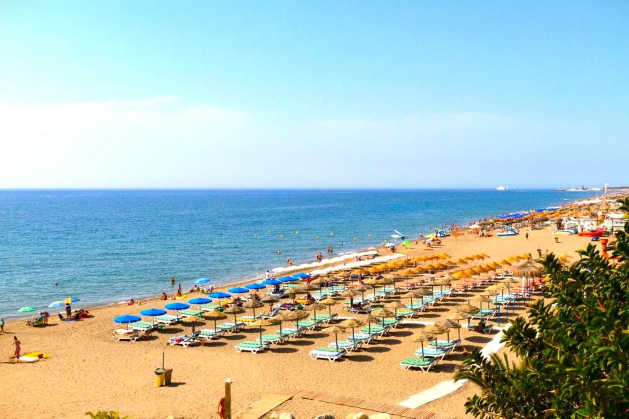 Santa Clara Modern & Exclusive Seafront Apartment Torremolinos Exterior foto